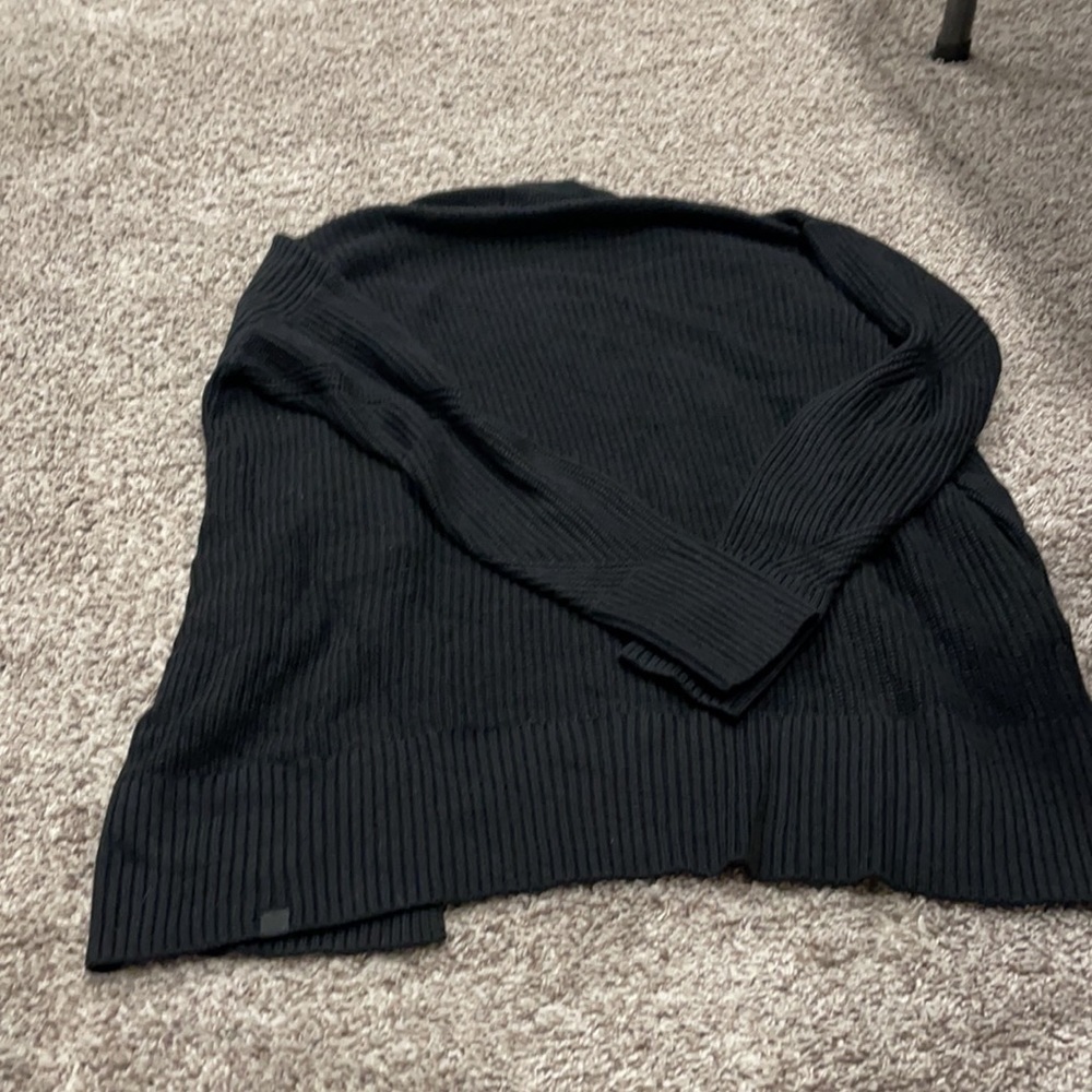 Lululemon black cardigan 5%cashmere size XS/S - Picture 4 of 7